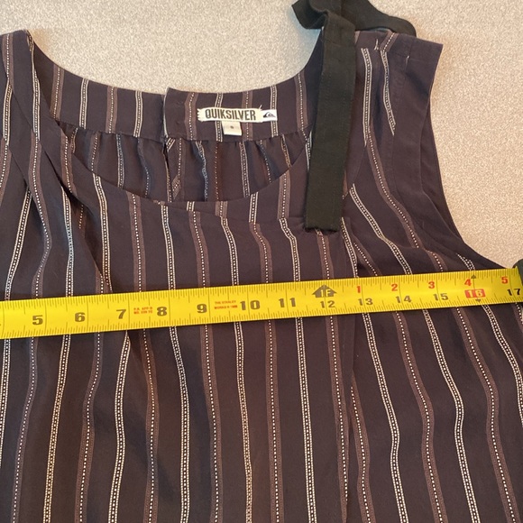 Quicksilver - 100%Silk sleeveless blouse. Size S - Picture 11 of 13